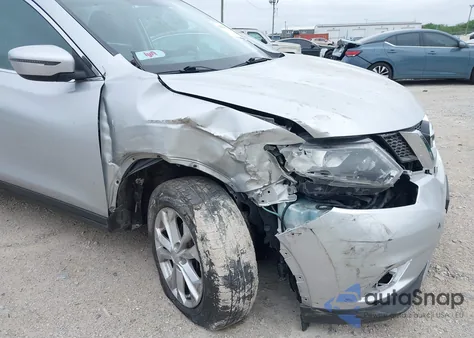 2016 Nissan Rogue S из США, поврежденный, VIN KNMAT2MV9GP674839